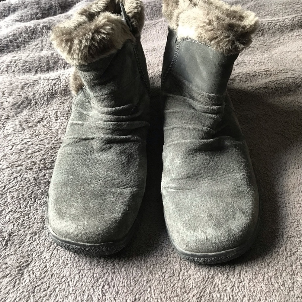 Ronsports faux fur lined suede boots